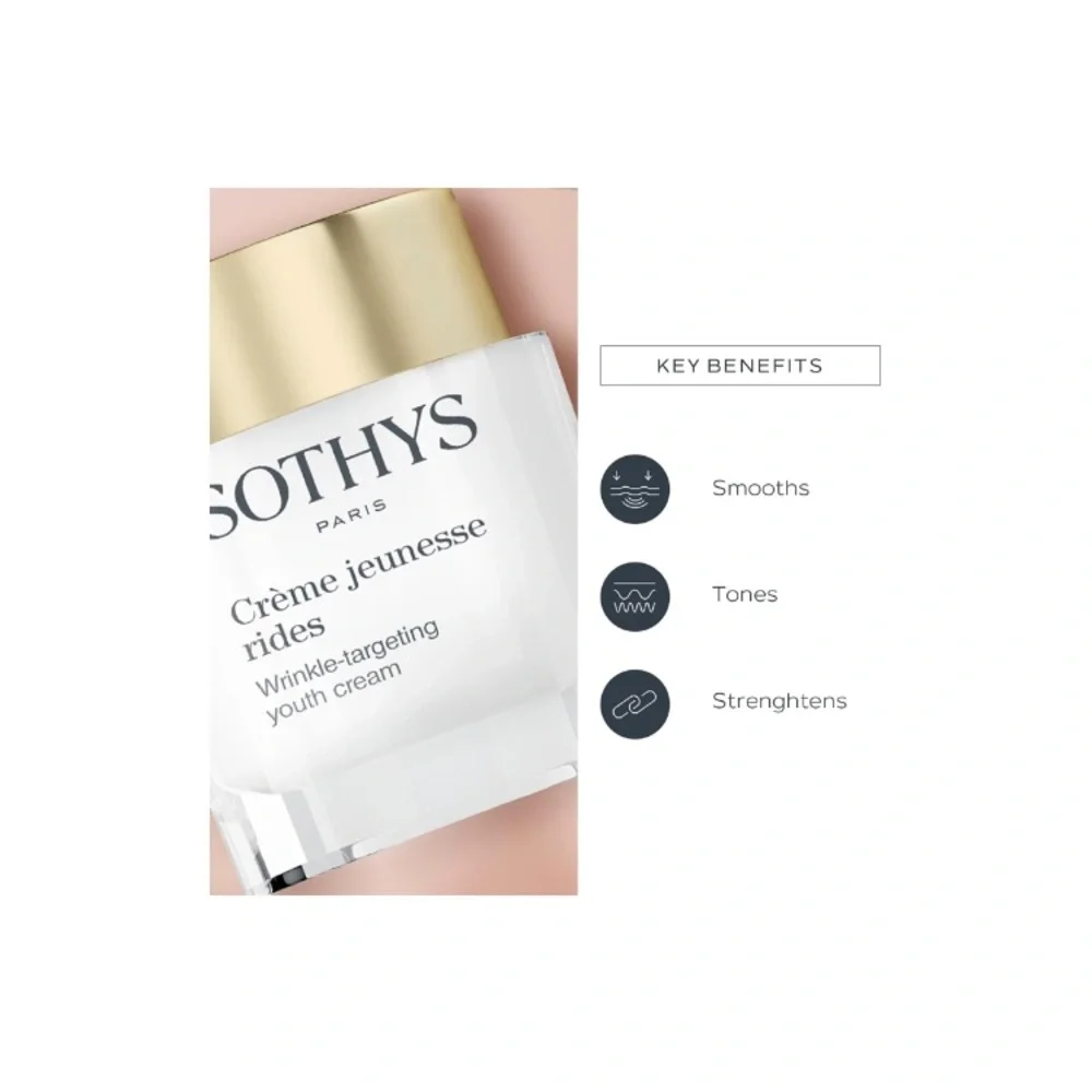 Sothys Crème Jeunesse Rides Wrinkle-Targeting Youth Cream 1.69 fl oz, New in box